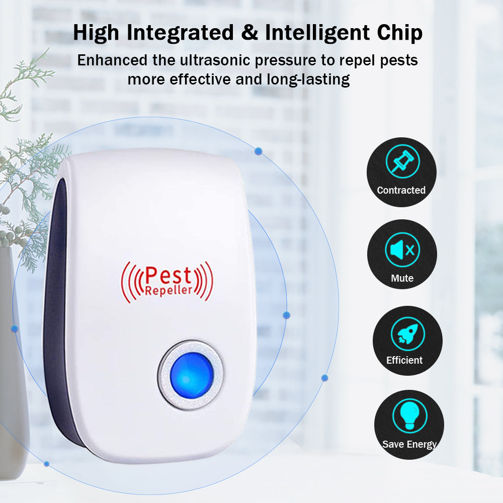 2025 Upgrated Pest Control Ultrasonic Repellent