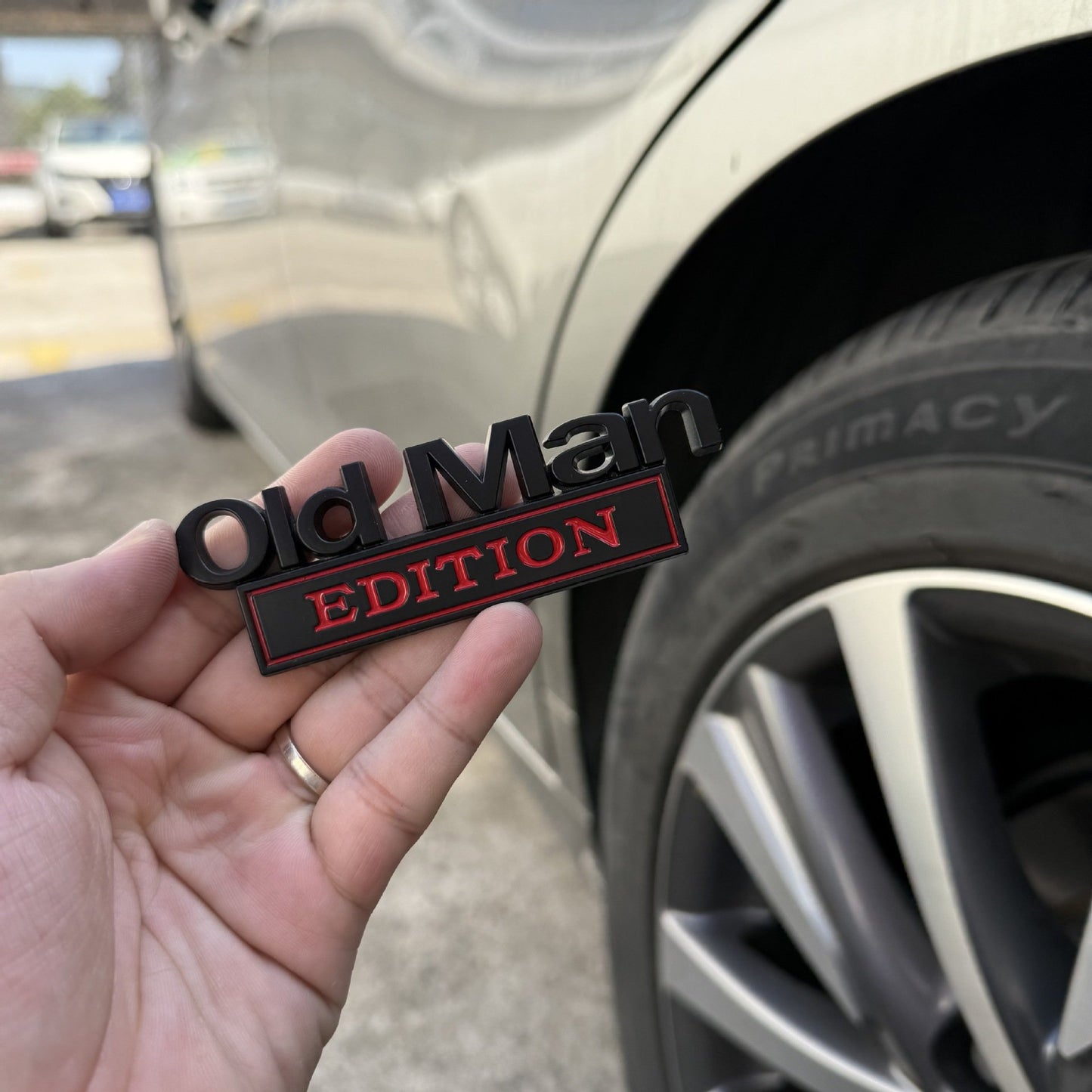 Limited Time Discount 49% OFF🚗 Old Man Edition Car Emblem