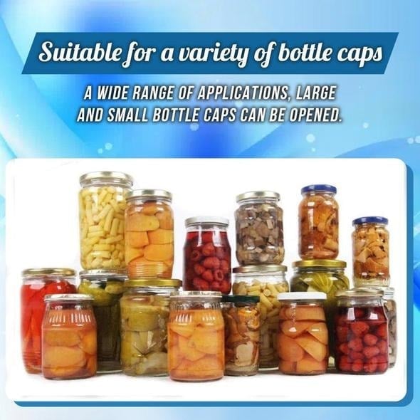 šAdjustable Multifunctional Stainless Steel Jar Opener