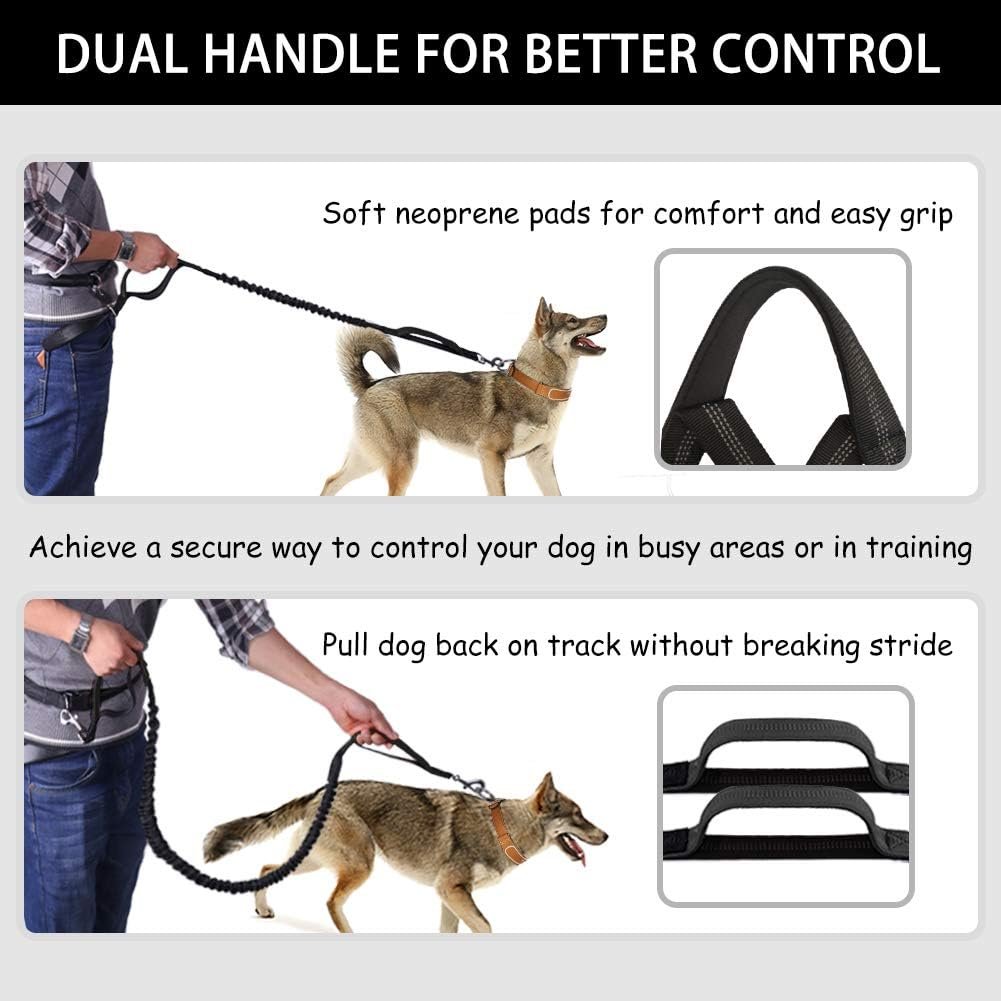 š„Last Day 49% OFFš„Mother's Day Sale -Hands Free Dog Leash with Zipper Pouch