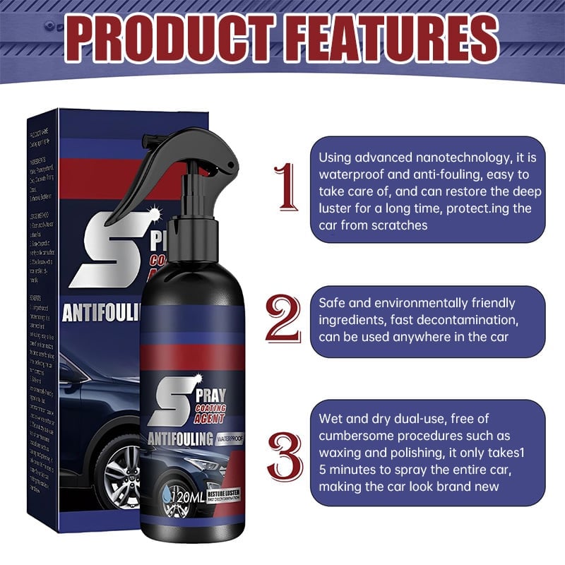 Last Day Promotion 49% OFF - Multifunctional Car Restore Spray