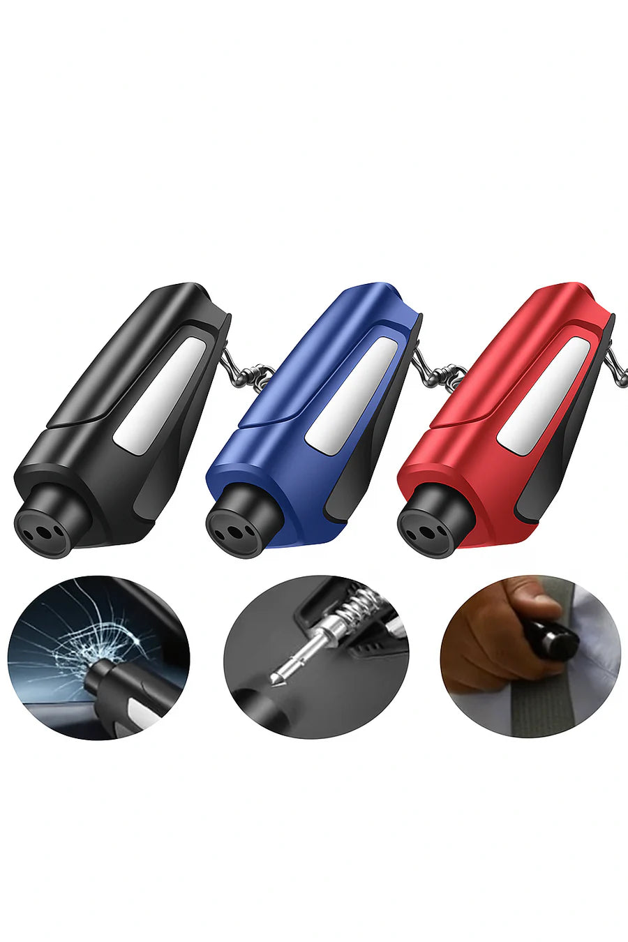 🚨2-in-1 Emergency Window Breaker & Seatbelt Cutter🔓