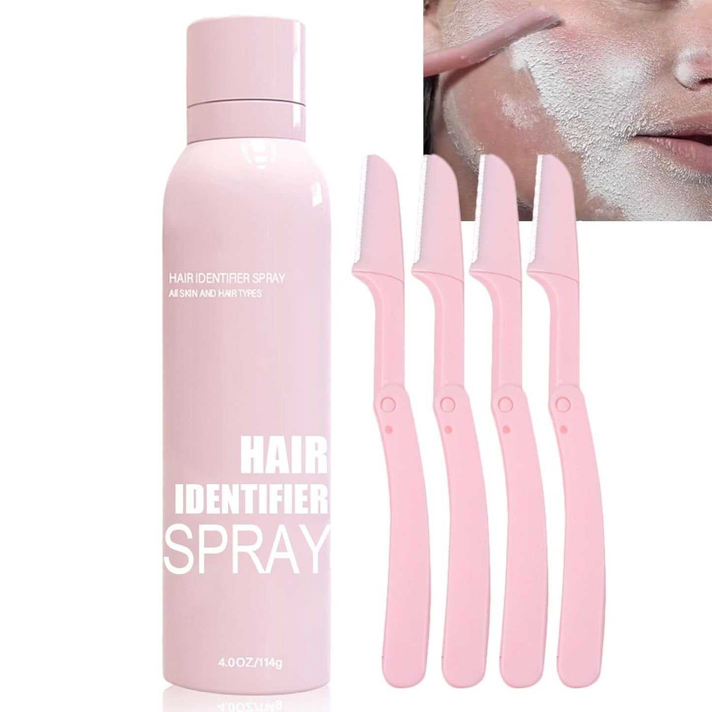 Last Day 49% OFF⭐Hair Identifier Spray For Face Shaving Skin Body