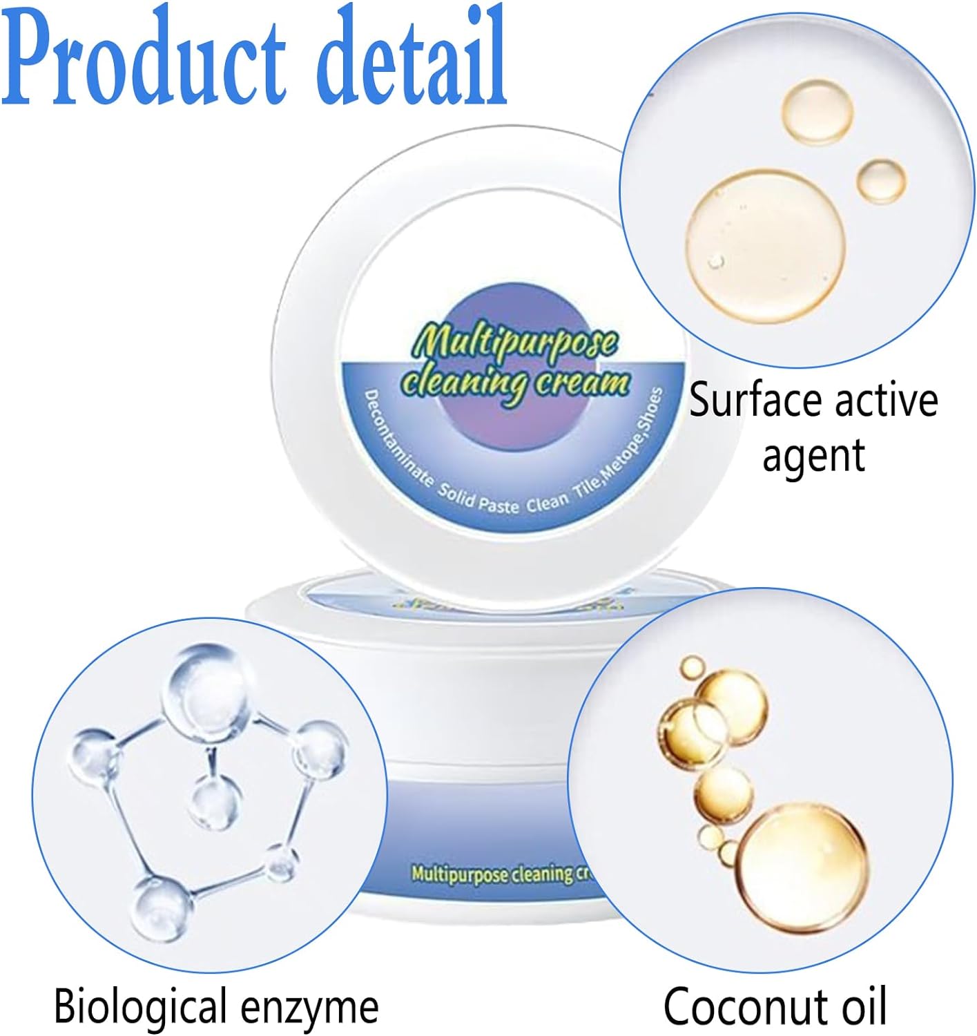 💕Last day sale 49% off🔥Multi-functional cleaning and stain removal cream