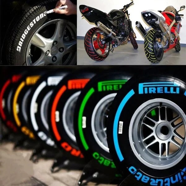 Waterproof Tire Paint Pen๐๐งก๐๐๐๐ค๐ค