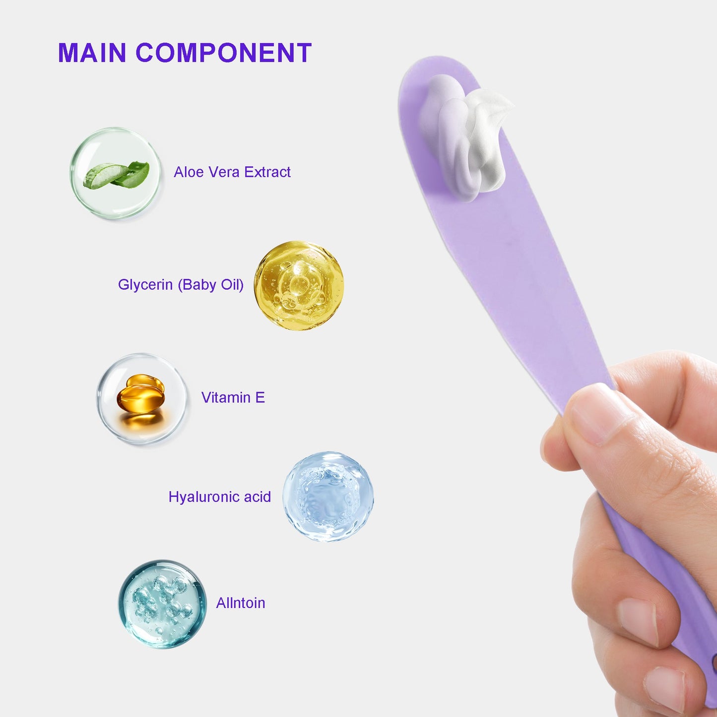 Experience Smooth, Silky Skin✨ Body Hair Removal Cream - For Gentle, Quick Hair Removal!