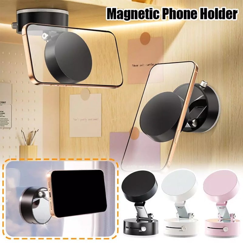 🔥LAST DAY 50% OFF🔥Foldable Portable Vacuum Magnetic Cell Phone Holder