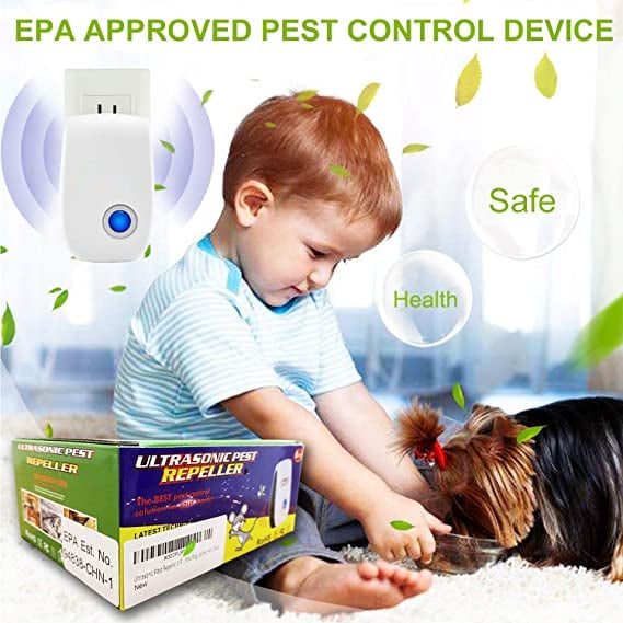 š„BUY 1 GET 1 FREEš„Ultrasonic Pest Repeller for Mosquito, Cockroaches, Rats, Ants, Lizards, Spiders, Etc