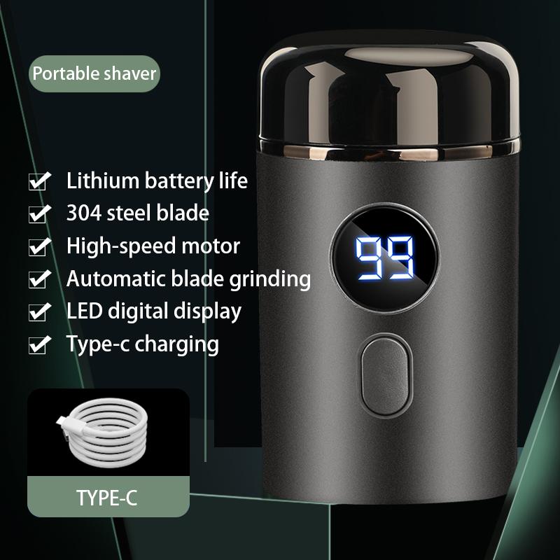 ⏰ Limited Time 49% OFF! 🔥 IPX7 Waterproof Cordless Mini Portable Razor 🪒💦 Buy More, Save More