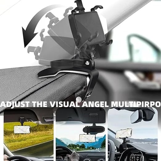 Summer Sale 49% off🔥360°Adjustable Car Dashboard Mobile Phone Holder