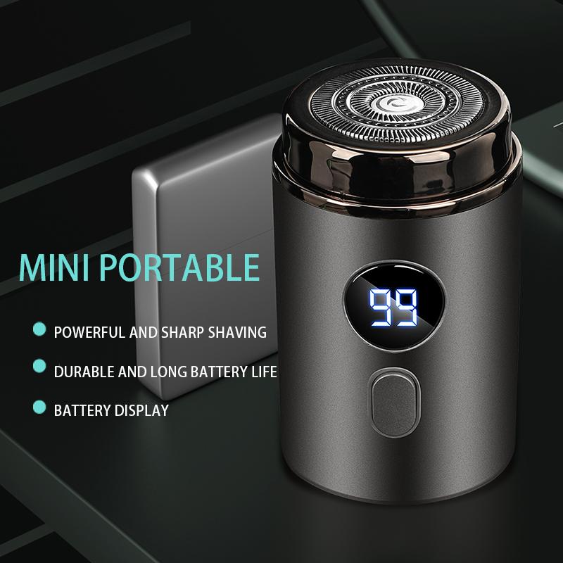 ⏰ Limited Time 49% OFF! 🔥 IPX7 Waterproof Cordless Mini Portable Razor 🪒💦 Buy More, Save More