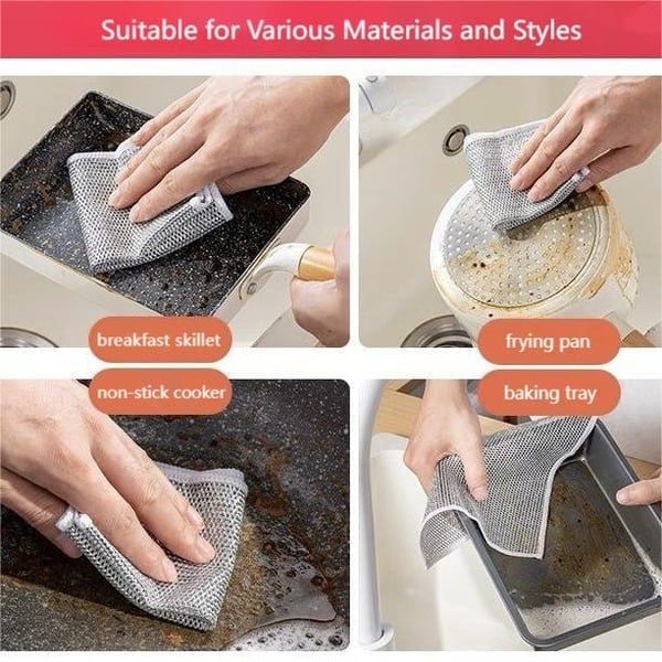 Hot Sale 49%off —Double Stainless Steel Scrubber