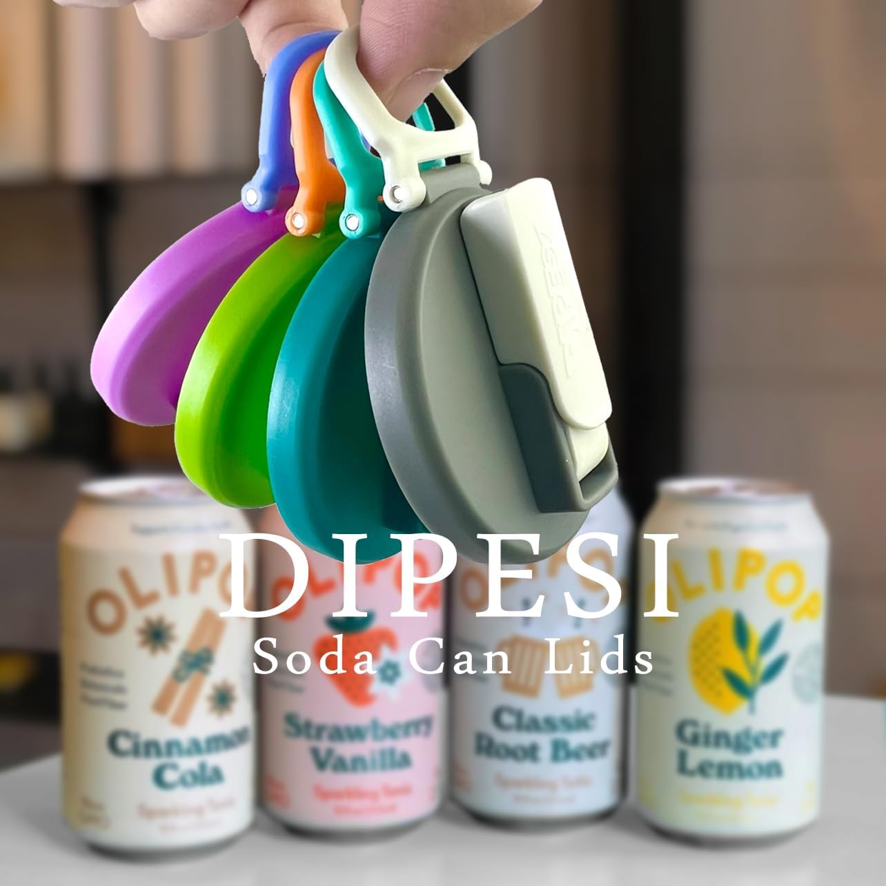 Last Day 49% OFF 💥 Color Soda Can Lids With Straw