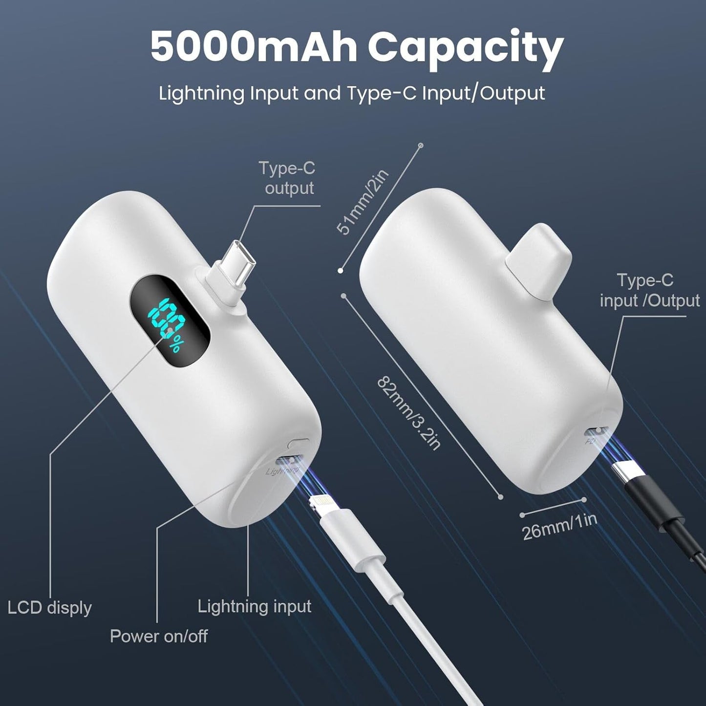 Last Day 49% OFF⏰Mini fast charging power bank🔋