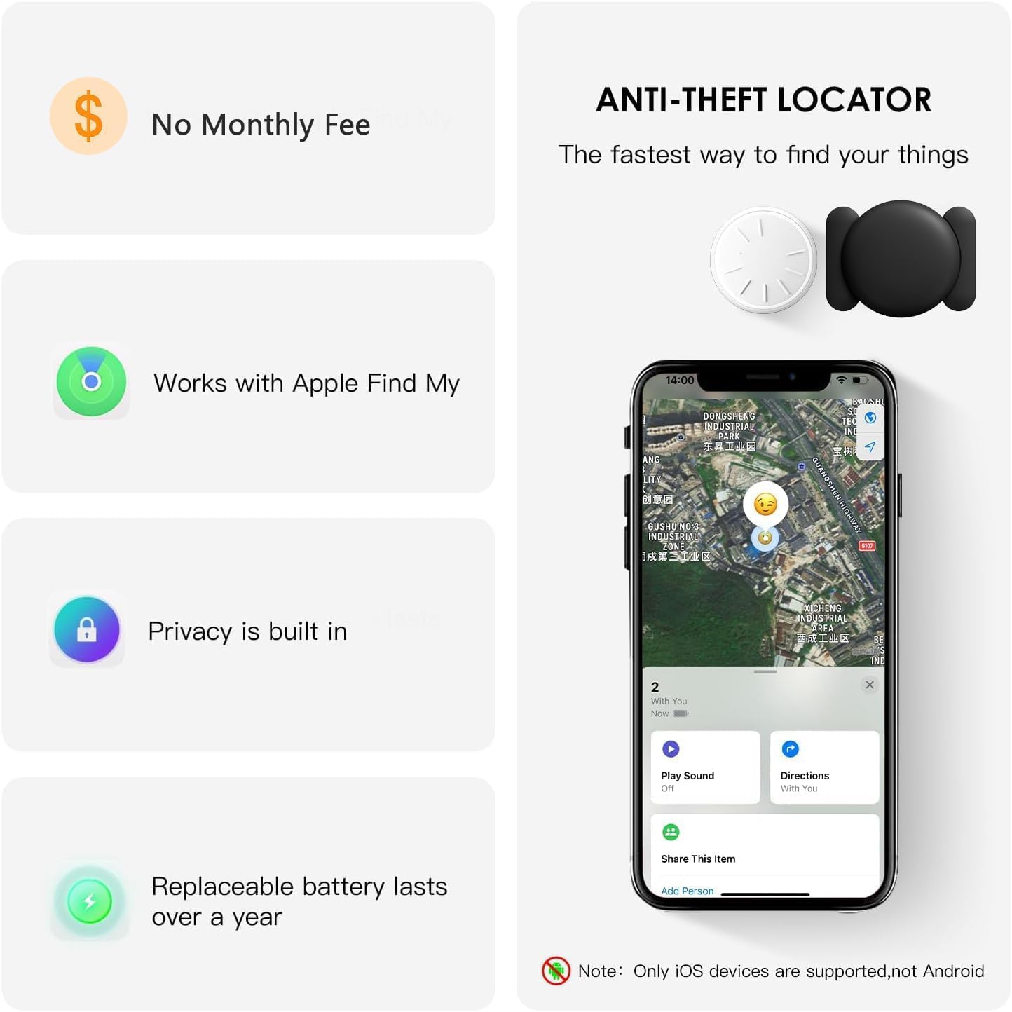 Last Day 49% OFF⏰Mini GPS Tracker