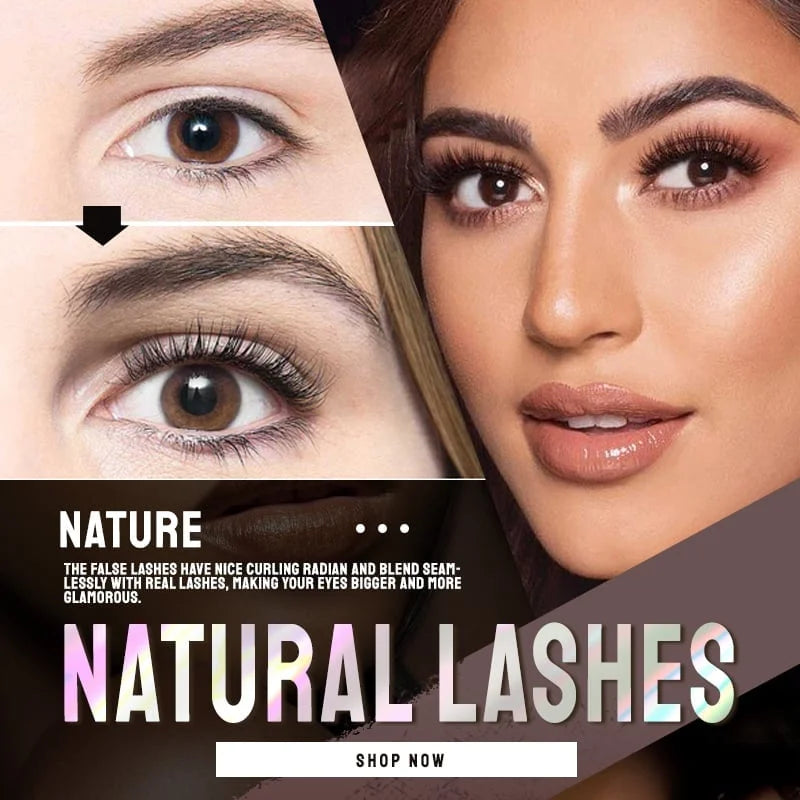 Instant Beauty, No Glue Needed!🔥Reusable Self Adhesive Eyelashes🔥