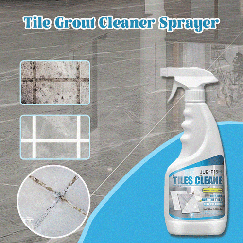 💥 Deep Clean in Seconds! Tile Grout Cleaner Spray 49% OFF | Heavy-Duty Stain Buster!