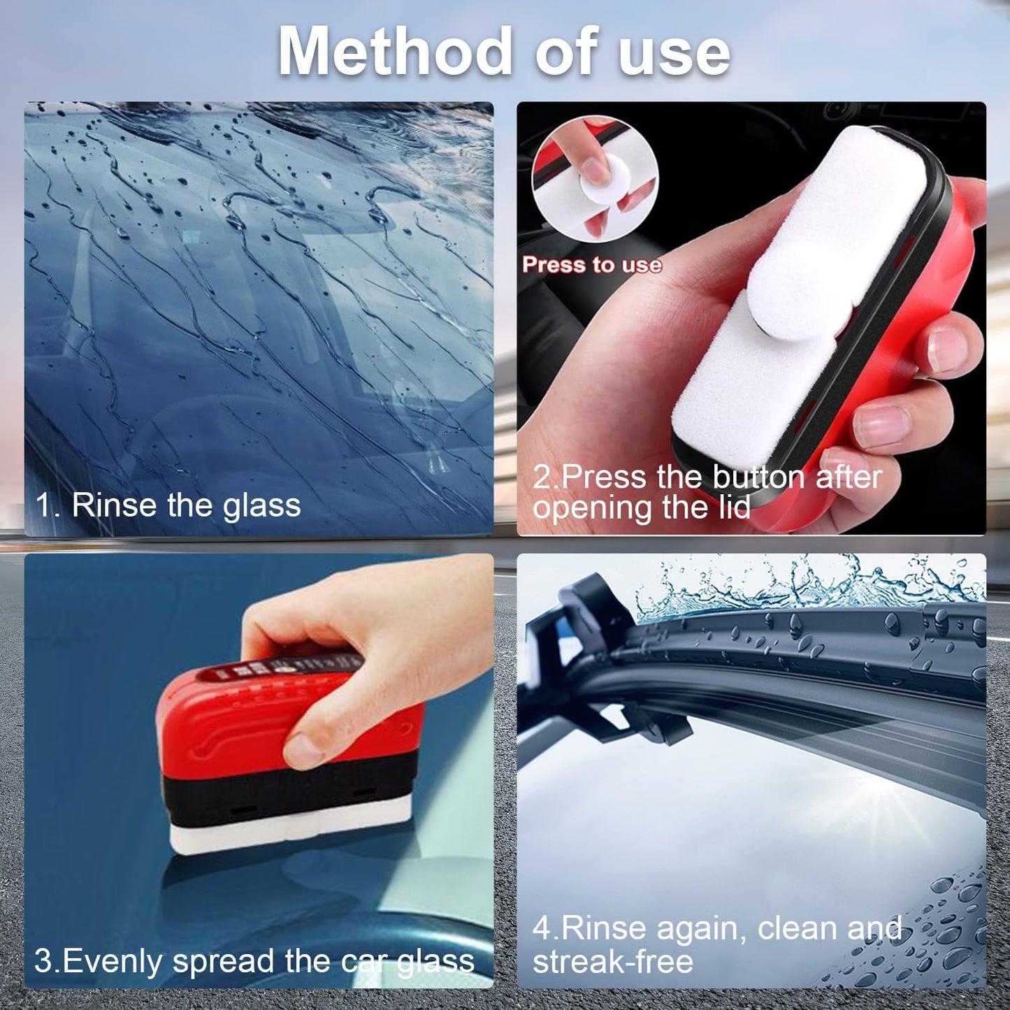 BUY 1 GET 2 FREE 49%off🔥Automotive Oil Film Cleaning Brush