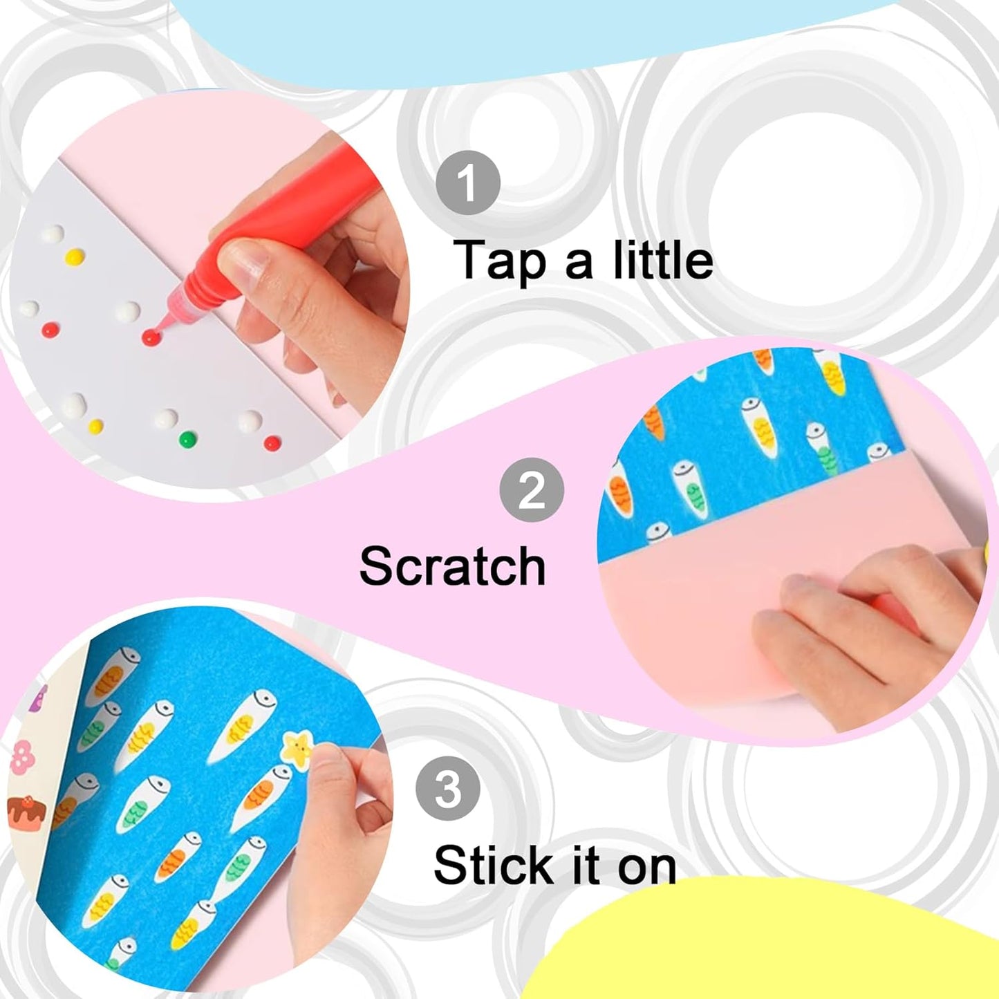 🔥Last Day BUY 1 GET 1 FREE 49%off 🔥 Rainbow Scratch-off Postcard