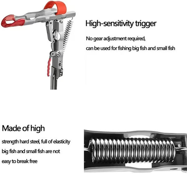 🔥🎣 2025 Hot Sale 49% OFF – Automatic Fishing Rod Holder 💥 Auto Hook, Relax & Reel In! 🎯