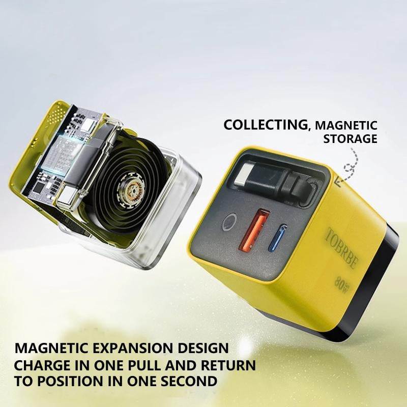 ๐โก3-in-1 80W GaN Charger ๐ 49% OFF โ Limited Time ๐
