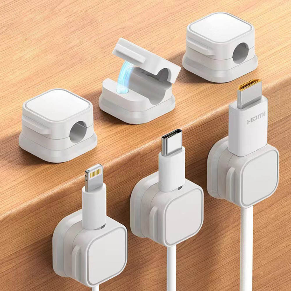 LAST DAY 49% OFF🔥Magnetic Cord Organizer, Easy Secure Adhesive Cable Management