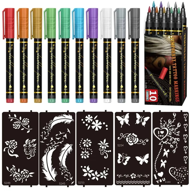 LAST DAY 49% OFF -š„Temporary Tattoo Markers for Skin