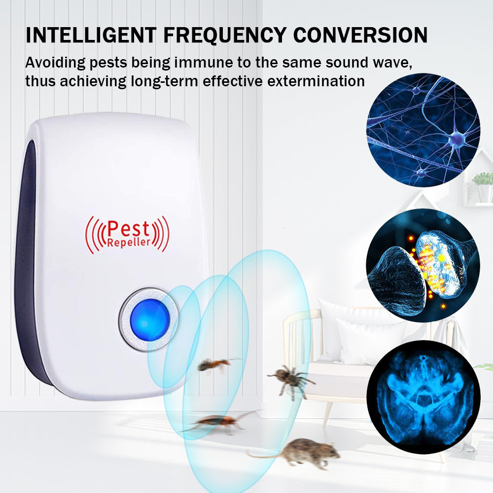 2025 Upgrated Pest Control Ultrasonic Repellent