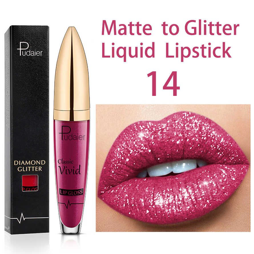 2025 (❤️BEST SALE NOW-ALL) 18 Color Diamond Shiny Long Lasting Lipstick