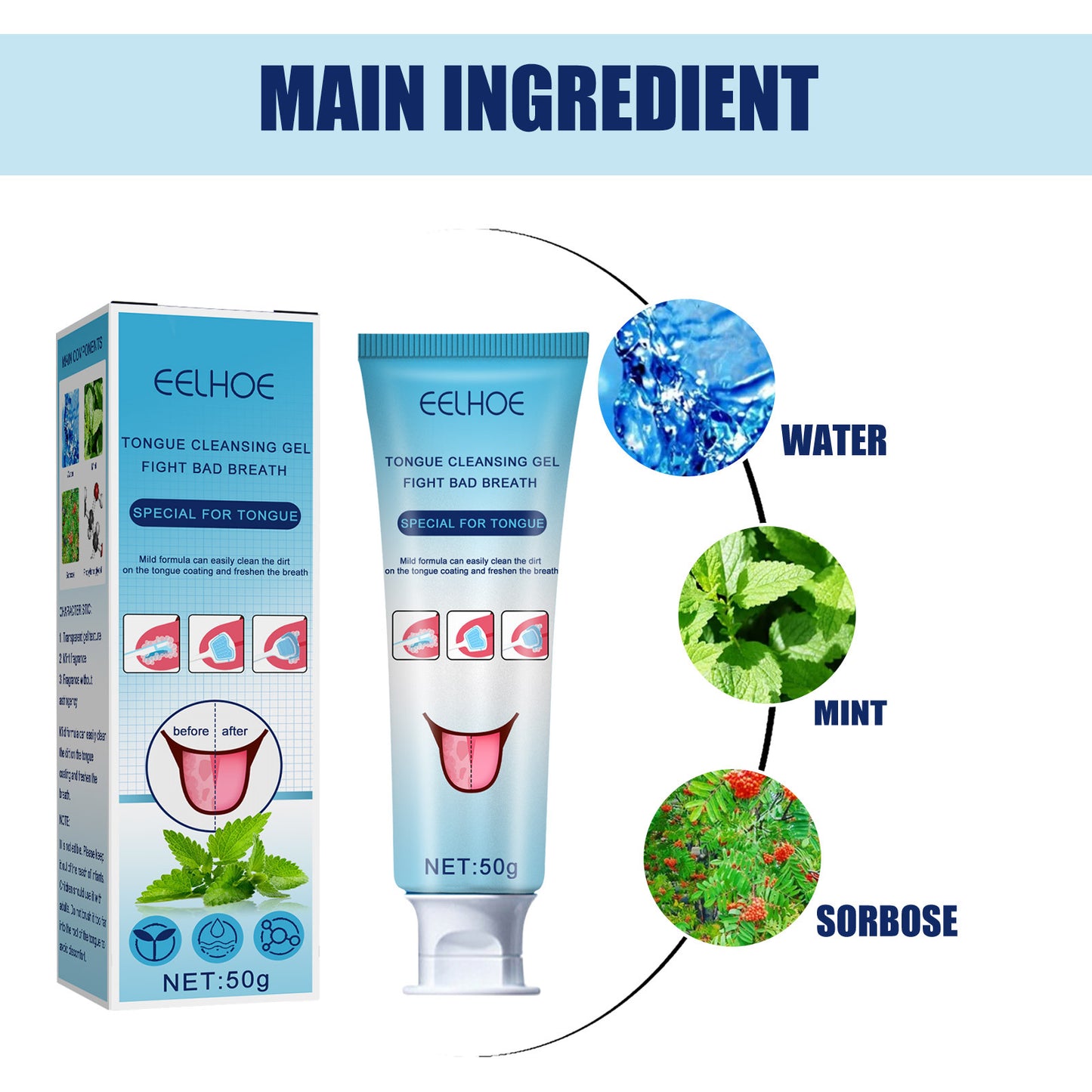 Probiotic Tongue Cleaning Gel Set(Buy 3 Get Free Shipping)