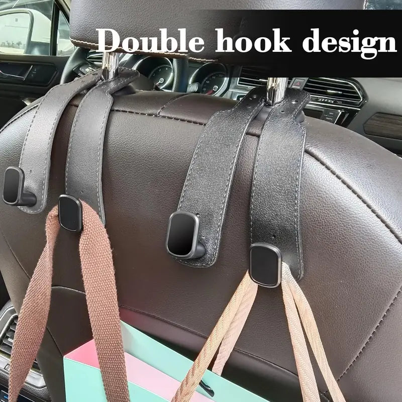 4 Counts Car Seat Headrest Hook