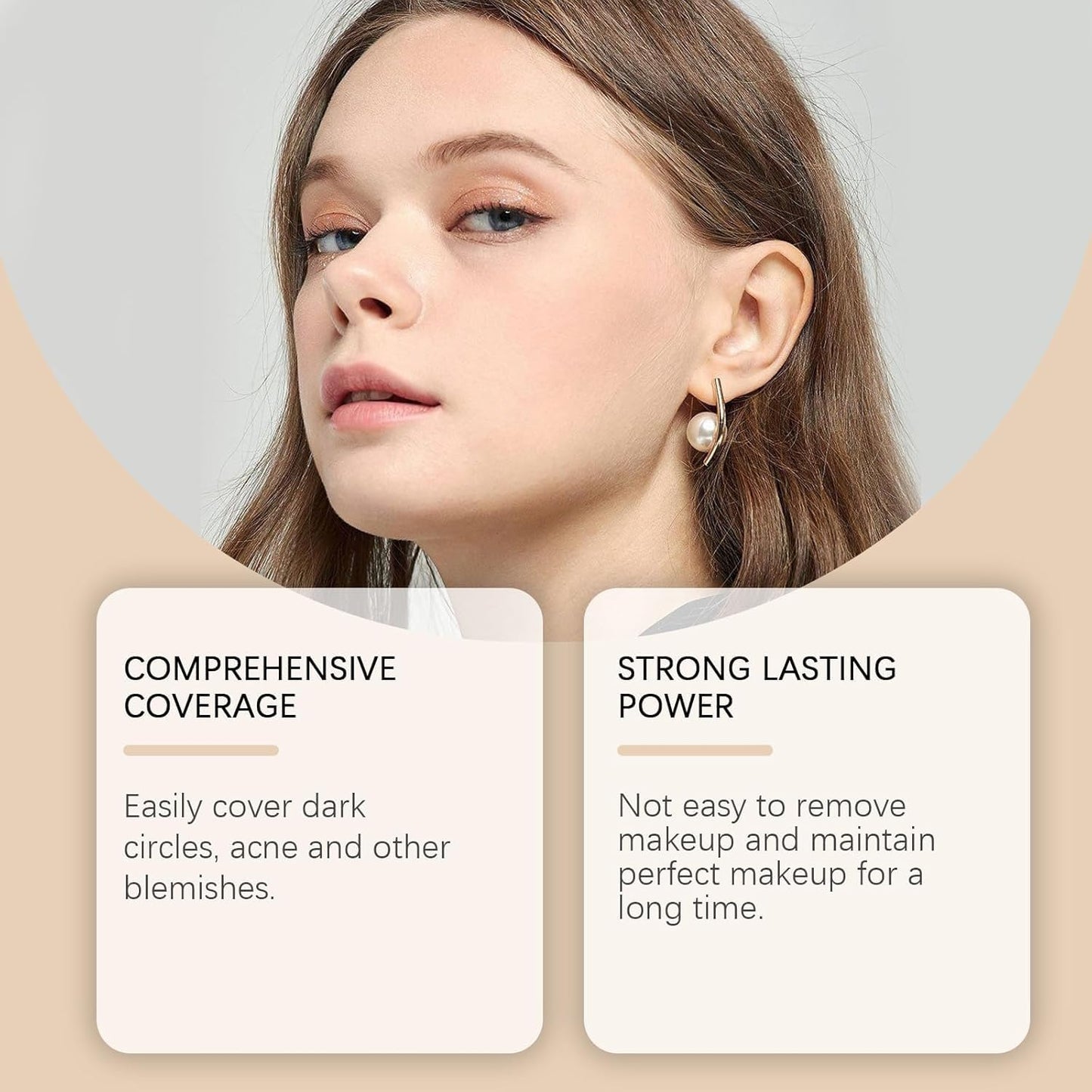 Say Goodbye to Dark Circles in Seconds!💖Under Eye Brightener, Conceal & Brighten Dark Circles