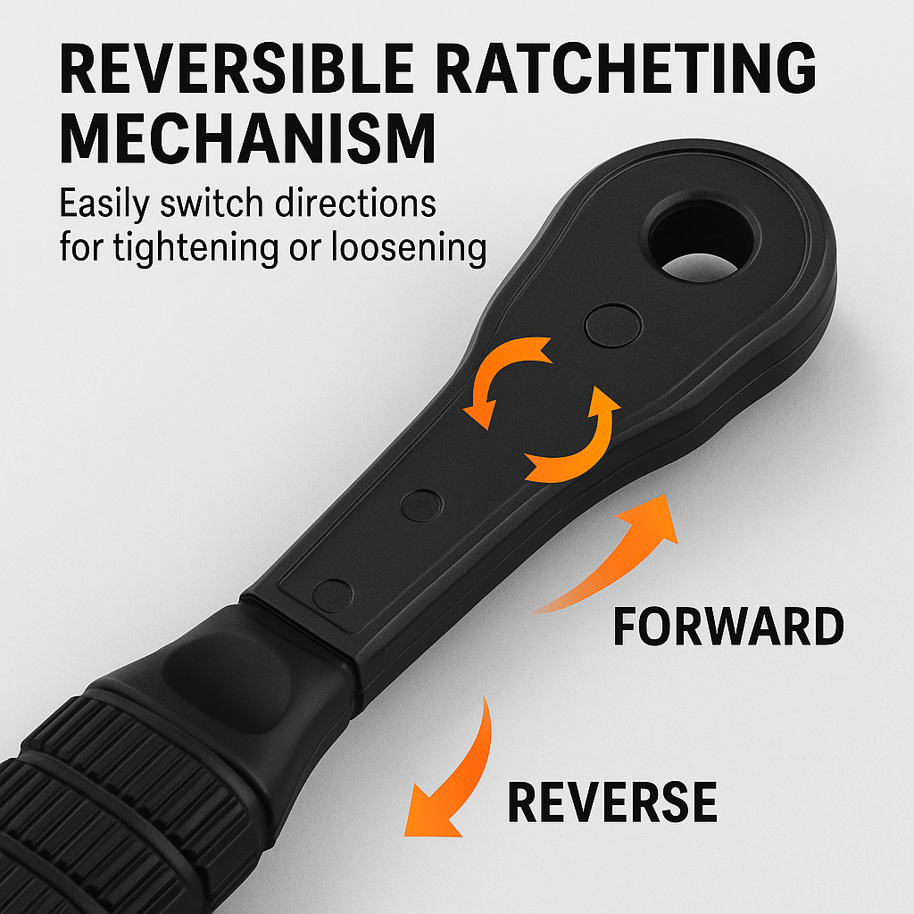 🛠️Father‘s Day Hot Sale 49% OFF🔥2 in 1 Drill Chuck Ratchet Spanner