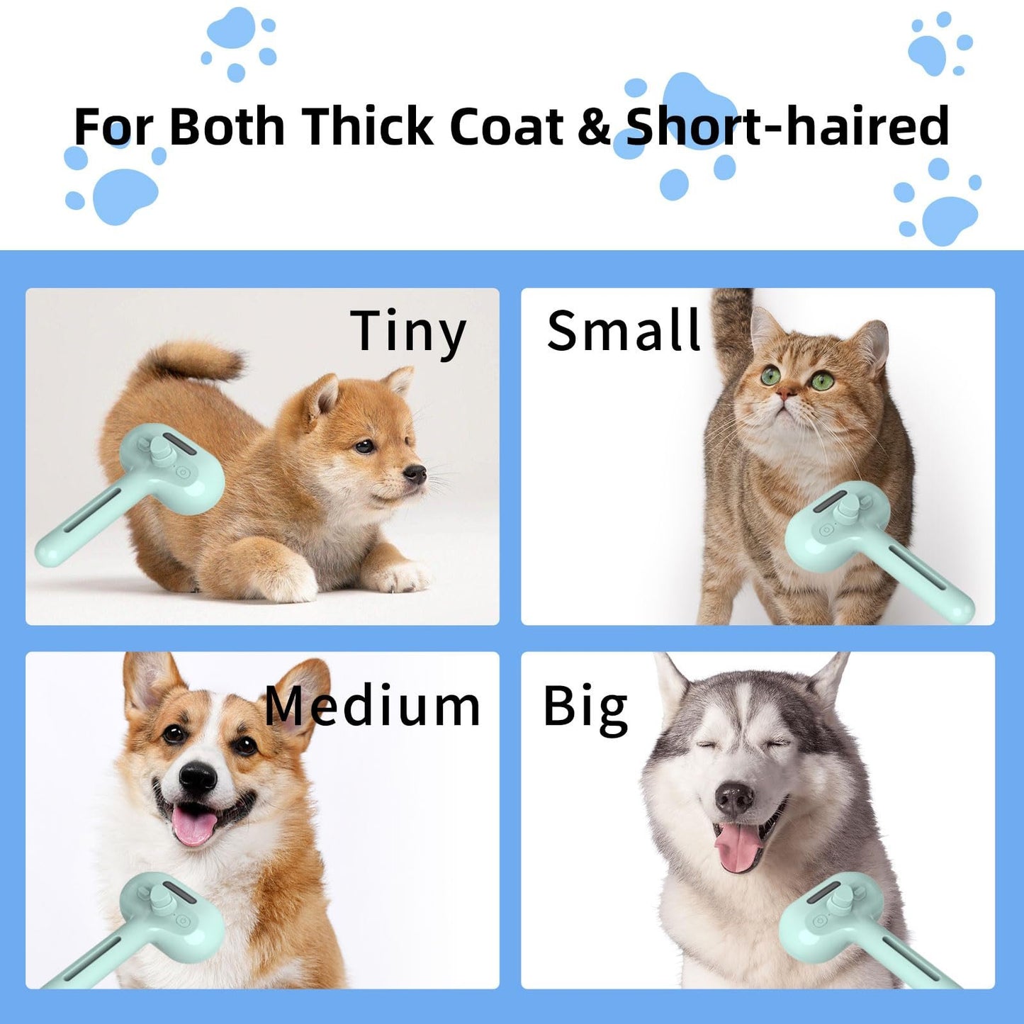 Last Day 49% OFF💥Pet Spray Hair Removal Comb🐶