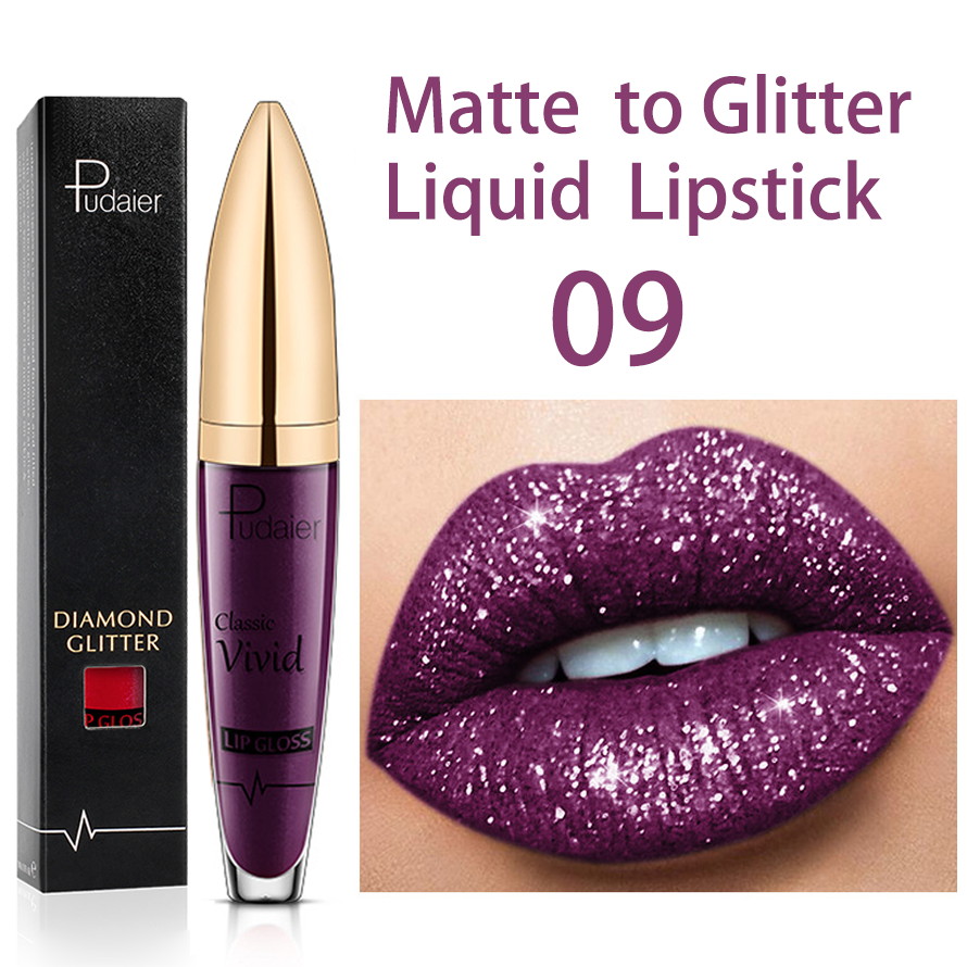 2025 (❤️BEST SALE NOW-ALL) 18 Color Diamond Shiny Long Lasting Lipstick
