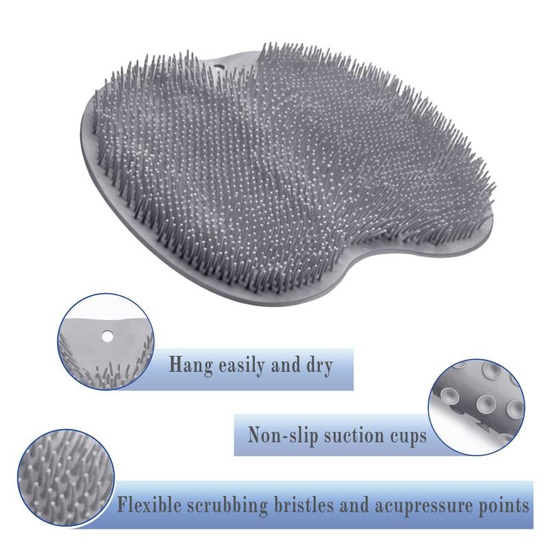 Hot Sale 49% OFF 🔥 Silicone Shower Foot Scrubber Mat