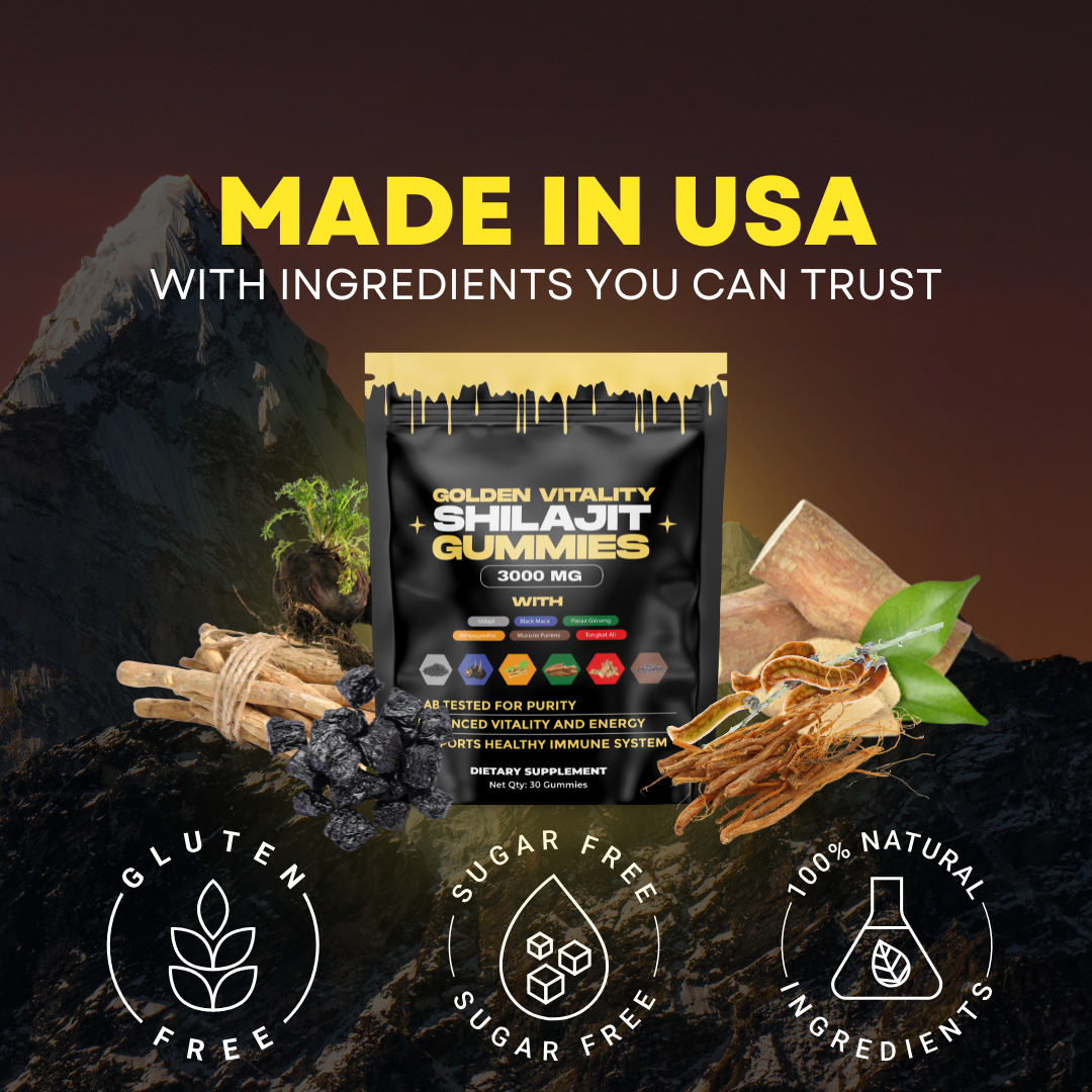 Shilajit Gummies(Mixed Packaging Of Old And New)