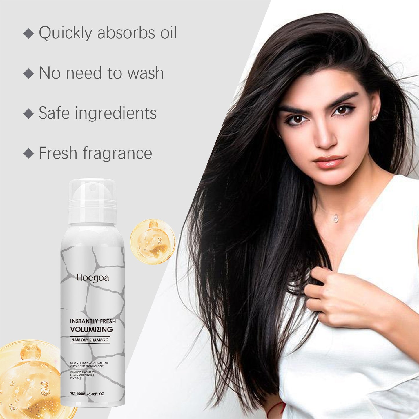 2025 Hot Sale 49% OFF🔥Invisible Hair Dry Shampoo