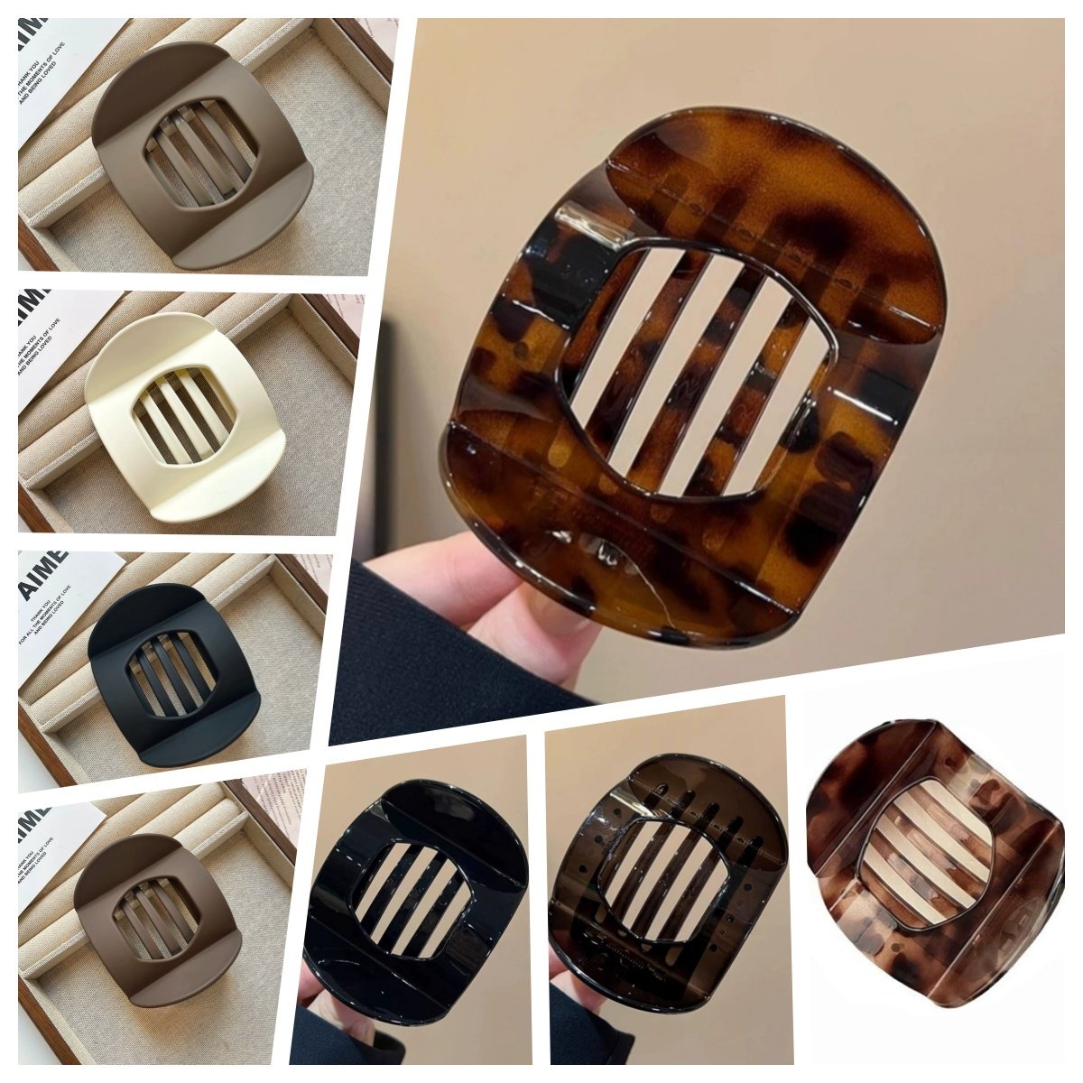 🎁Last Day 49%off 💖Casual Versatile Solid Colour Lay Flat Hair Clip