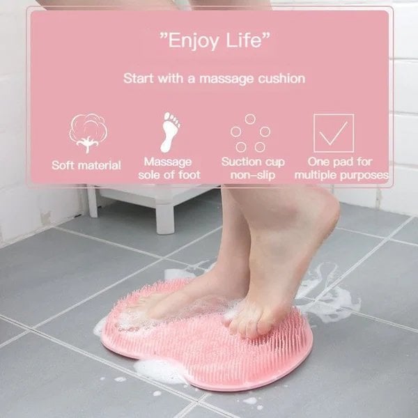 🔥Summer Sale-40% OFF🔥Shower Foot & Back Scrubber, Massage Pad