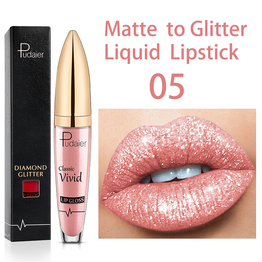 2025 (❤️BEST SALE NOW-ALL) 18 Color Diamond Shiny Long Lasting Lipstick