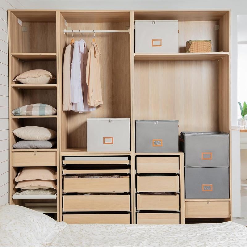 🔥 Fabric Shoe Organizer Storage Box