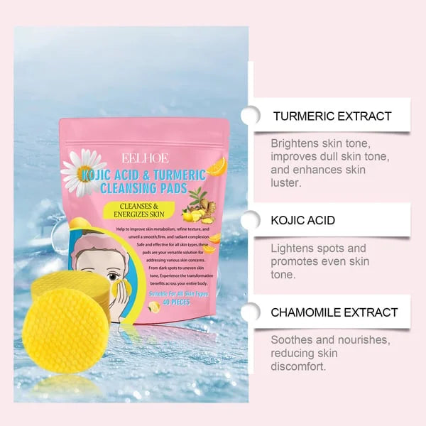 Best Sale 49%off- Turmeric Kojic Acid Cleansing Pads