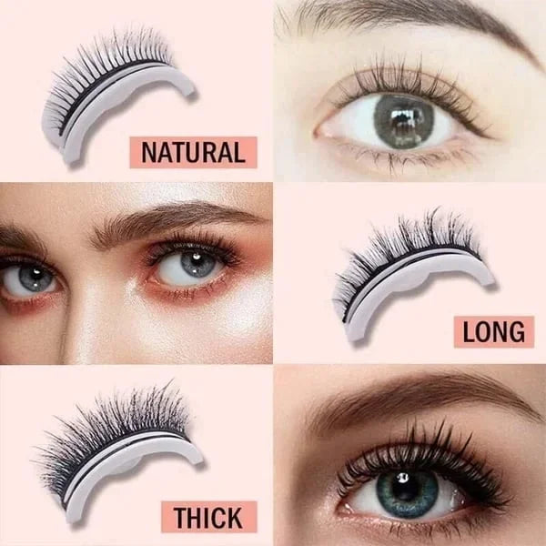 Instant Beauty, No Glue Needed!🔥Reusable Self Adhesive Eyelashes🔥