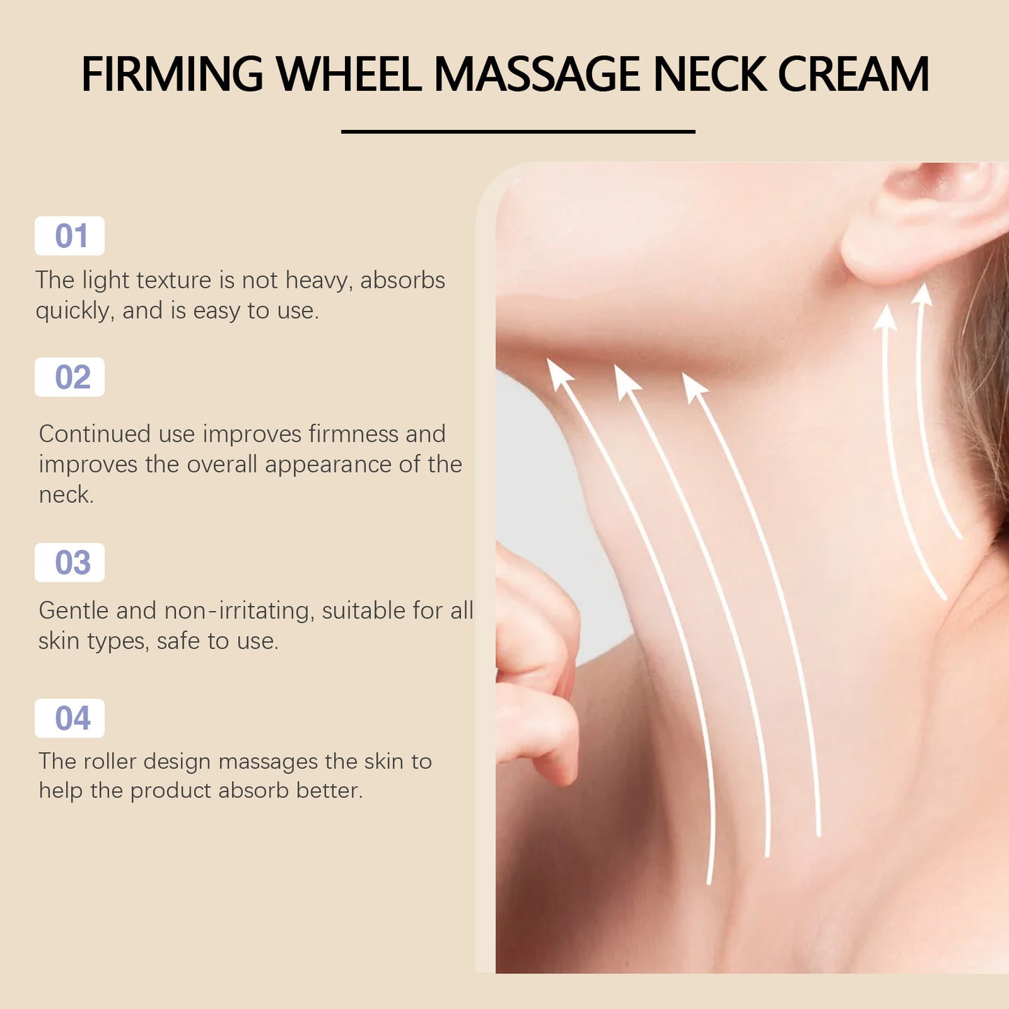 Hot Sale 49% OFF - Neck Firming Cream