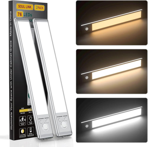 Flash Sale⚡- LED Rechargeable Motion Sensor Under Cabinet Lights