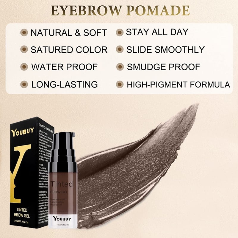 Hot sale🎁Last Day Buy 1 Get 1 Free -Longwear Waterproof Tinted Brow Gel