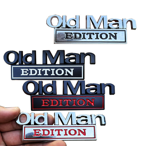 Limited Time Discount 49% OFF🚗 Old Man Edition Car Emblem