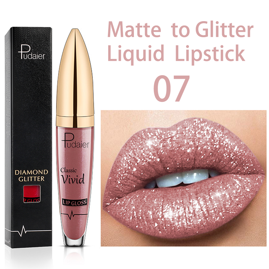 2025 (❤️BEST SALE NOW-ALL) 18 Color Diamond Shiny Long Lasting Lipstick