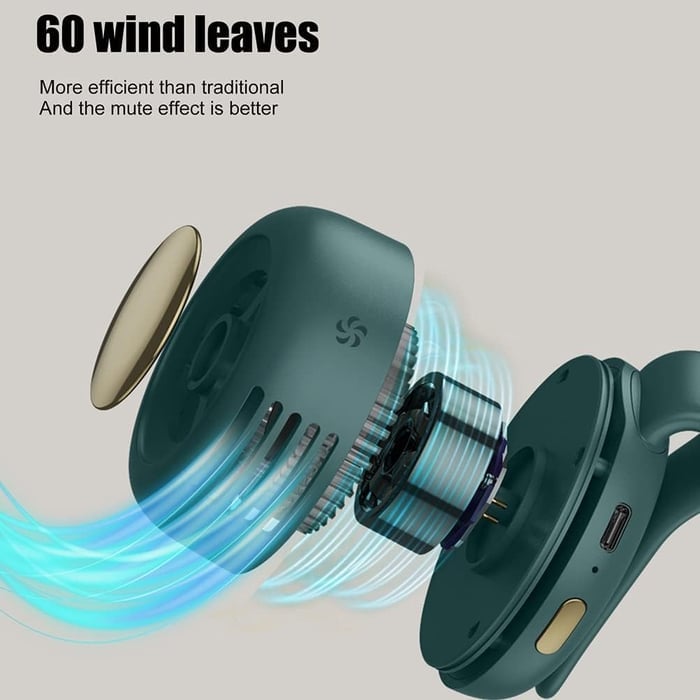 đĽHot Sale 49% OFFâ¨Portable Silent Mini Bladeless Electric Fan